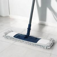 Mop De Microfibra Premium 40cm Com Cabo Ajustável (1m A 1,4m) - Limpeza Profunda E Prática Para O Seu Dia A Dia! - 3