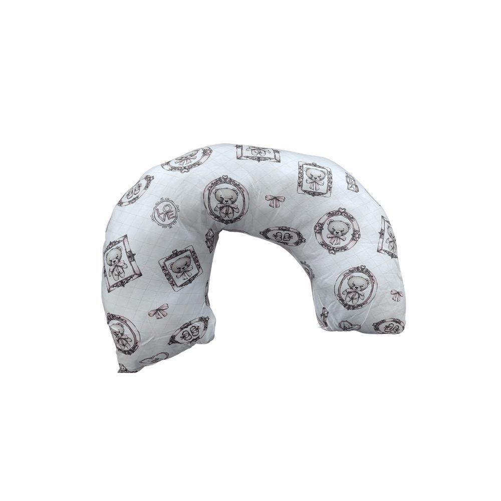 Almofada De Amamentação Em Malha Com Zíper Yan 45cm X 85cm Tecebem Cristina - 1