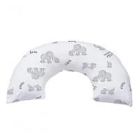 Almofada De Amamentação Em Malha Com Zíper Yan 45cm X 85cm Tecebem Dom - 1