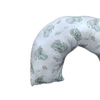 Almofada De Amamentação Em Malha Com Zíper Yan 45cm X 85cm Tecebem Yan - 3