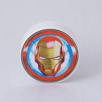 Luminária Led Redonda Iron Man - Ilumine Seu Mundo Com Estilo E Conexão Usb! - 3