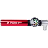 Mini Bomba De Ar Tsw Com Manômetro Mini Bomba De Ar Tsw Com Manômetro Vermelha - 2