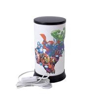 Iluminação Poderosa: Luminária De Mesa Dos Super Heróis Marvel Na Elegante Versão Branca - 2