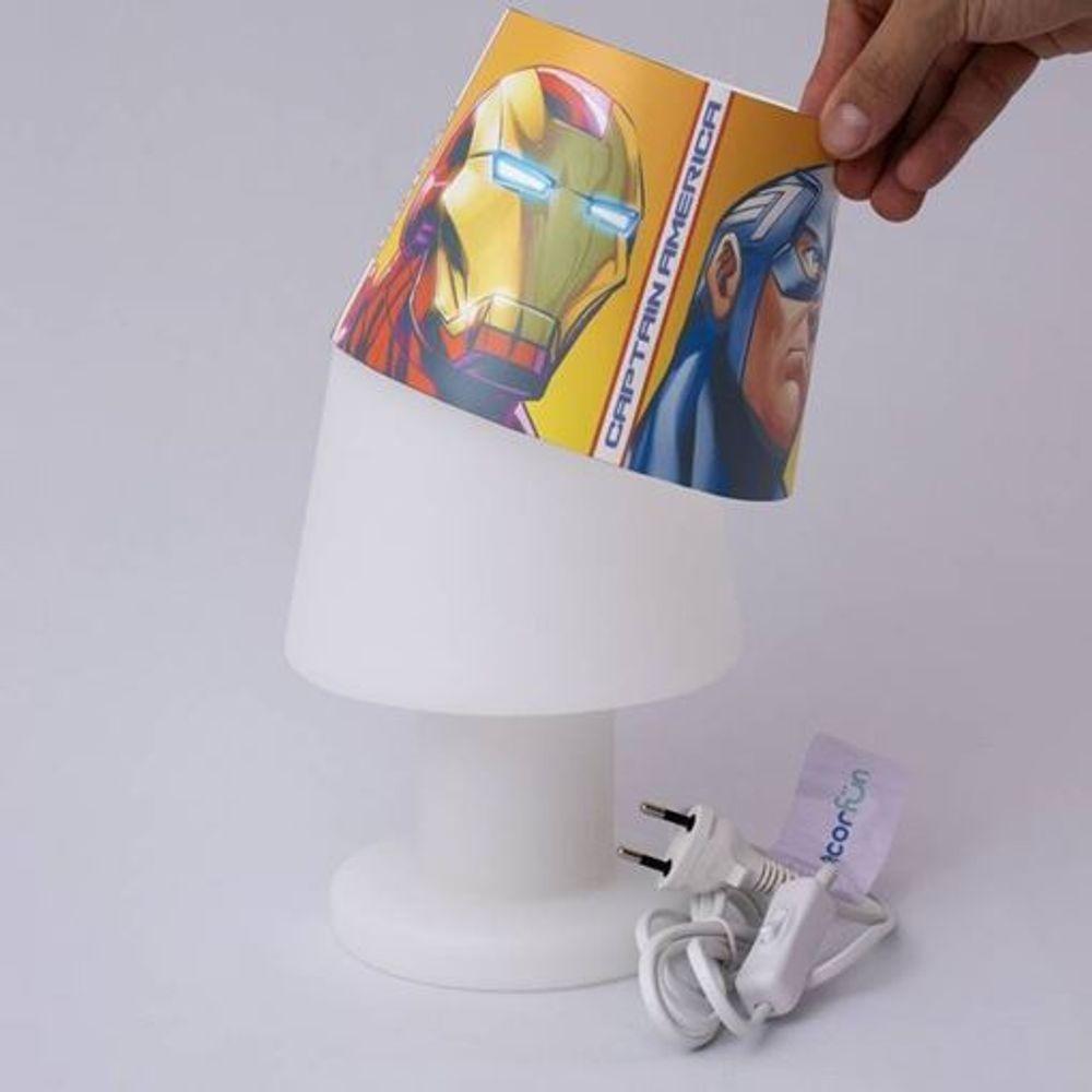 Luminária Super Heróis: Ilumine Seus Espaços Com Charme E Inspiração Heroica! - 3