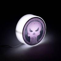 Luminária Led Usb Mini Redonda - Ilumine Seu Mundo Com O Poder Do Justiceiro Marvel! - 1