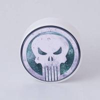 Luminária Led Usb Mini Redonda - Ilumine Seu Mundo Com O Poder Do Justiceiro Marvel! - 3