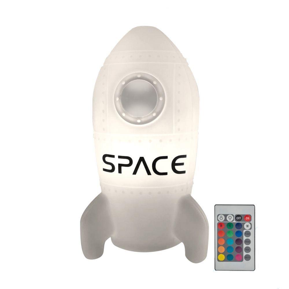 Ilumine Seu Espaço Com A Luminária Rocket: Estilo E Praticidade Em Um Controle Remoto! - 2