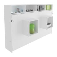 Cama Articulada Solteiro Para Colchão 88 X 188Cm Multimóveis Vcr35066 Branco Branco - 5
