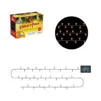 Iluminação Natalina Pisca-pisca Com 100 Leds Brancos Quentes - 220v Zein - 2