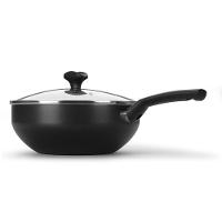 Frigideira Wok Amora Preto Matte 28 Cm 4,3 L Em Alumínio Com Revestimento Interno Antiaderente - 3