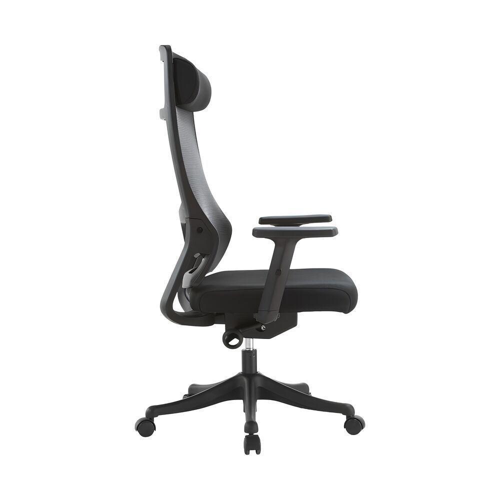 Cadeira Executiva Ergonômica Com Encosto Em Mesh - Estilo E Conforto Para Seu Escritório - 4