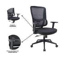 Cadeira Ergonomica Titan Mesh: Conforto E Suporte Lombar Para Alta Performance Profissional - 3
