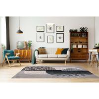 Tapete Sala Egípcio Kingdom 01 Bege-cinza 2,00x3,00m Edantex - 2