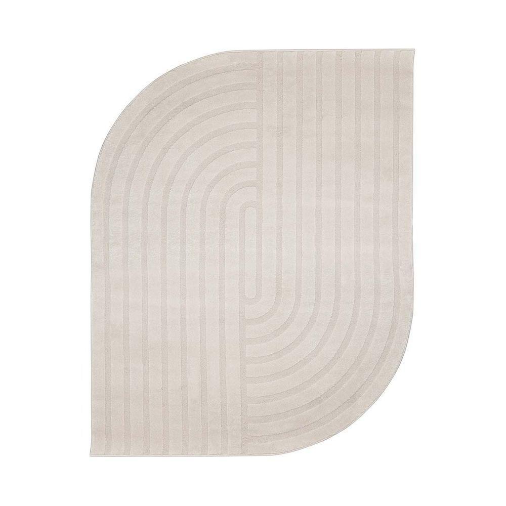 Tapete Sala Turco Milano 01 Bege 1,40x2,00m Orgânico Edantex - 1