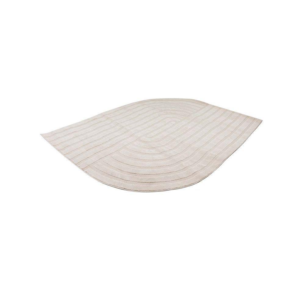 Tapete Sala Turco Milano 01 Bege 1,40x2,00m Orgânico Edantex - 2