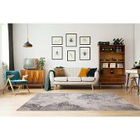 Tapete Sala Egípcio Kingdom 04 Bege-cinza 2,00x3,00m Edantex - 2