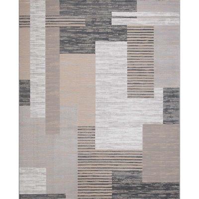 Tapete Sala Egípcio Kingdom 02 Bege-cinza 1,40x2,00m Edantex