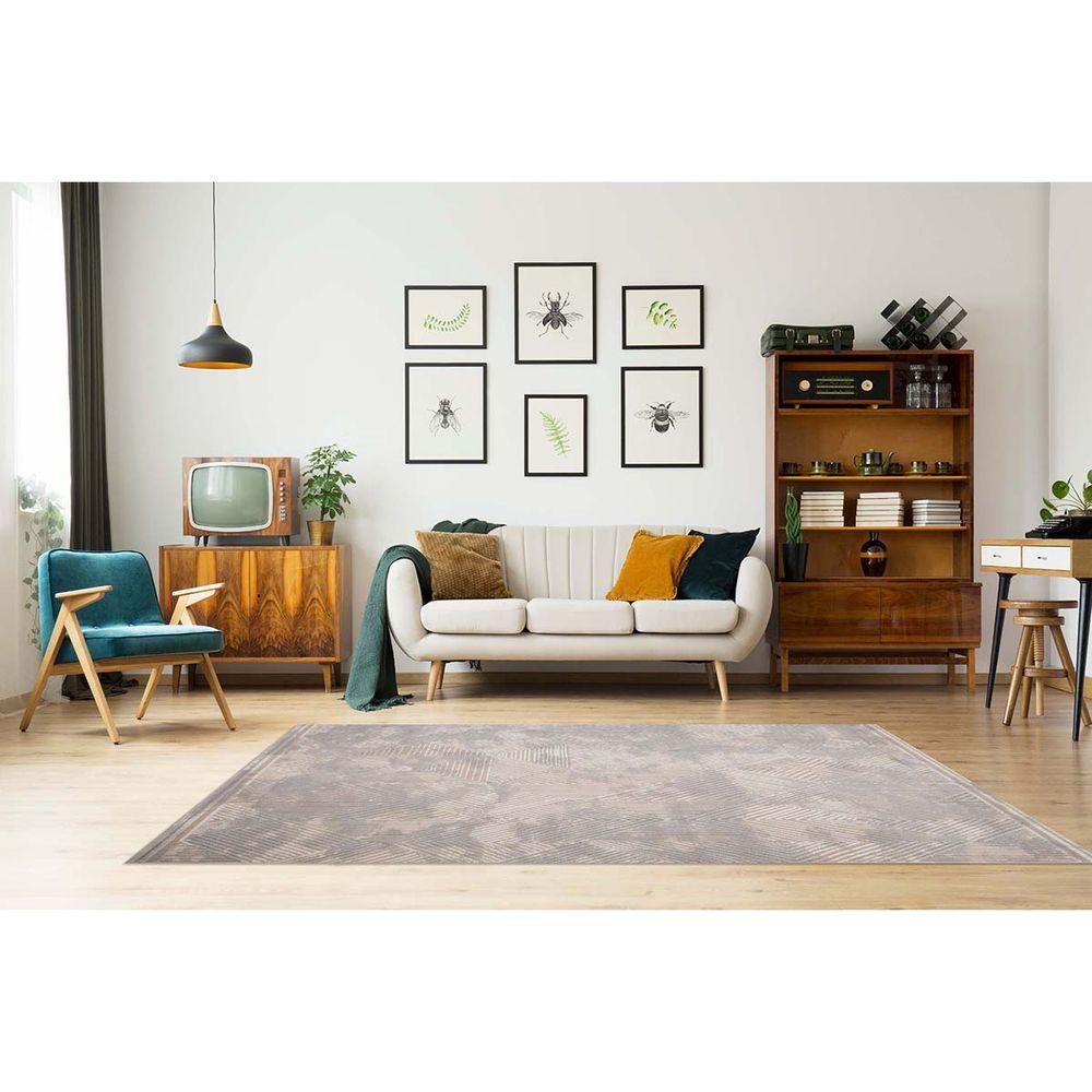 Tapete Sala Egípcio Kingdom 03 Bege 2,00x3,00m Edantex - 2