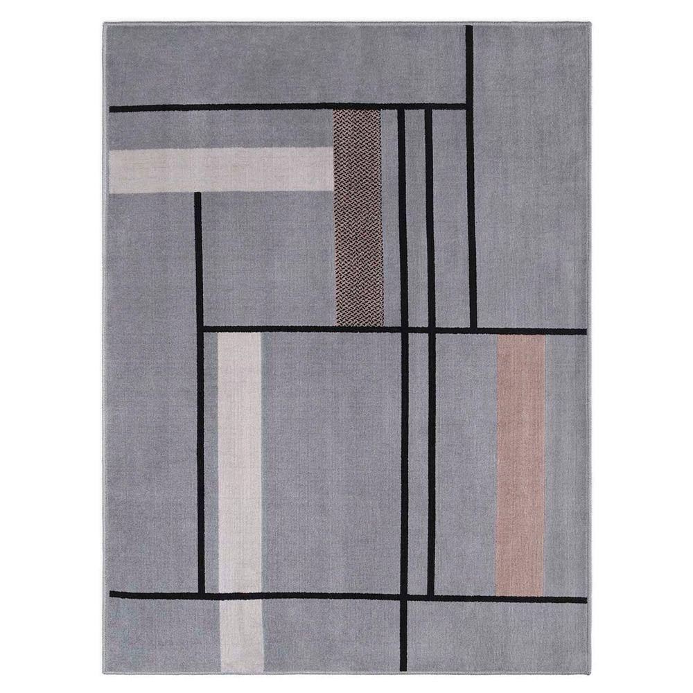 Tapete Sala Renaissance Napier 52 Grafite 2,00x3,00m - 1