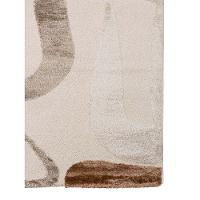 Tapete Sala Turco Milano 04 Bege-cinza 1,40x2,00m Edantex