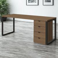 Mesa Escritorio 190 Cm E Gaveteiro 4 Gavetas Frame Kappesberg Munique - 2