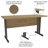 Mesa Escritorio 120 Cm Versatil 1120 Kappesberg Itapua - 3