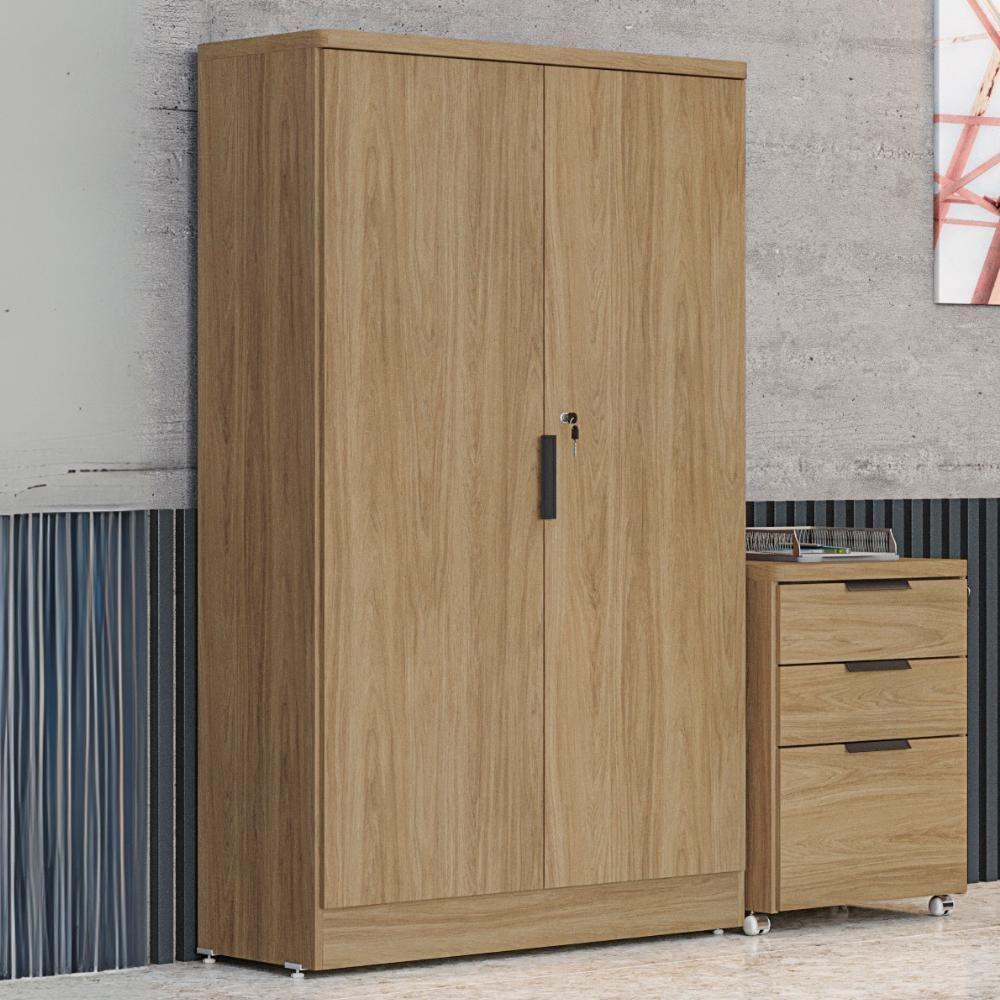 Armario Para Escritorio 2 Portas 161x91 Cm Versatil 1013a Kappesberg Itapua - 2