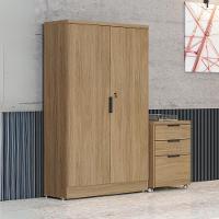 Armario Para Escritorio 2 Portas 161x91 Cm Versatil 1013a Kappesberg Itapua - 6