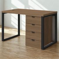 Mesa Escritorio 120 Cm E Gaveteiro 4 Gavetas Frame Kappesberg Munique - 2