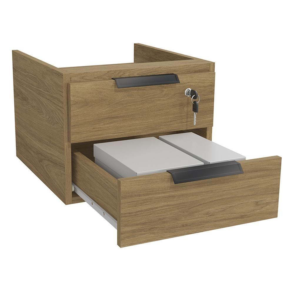 Conjunto Escritorio 3 Pecas 500401 Versatil Kappesberg Itapua - 7