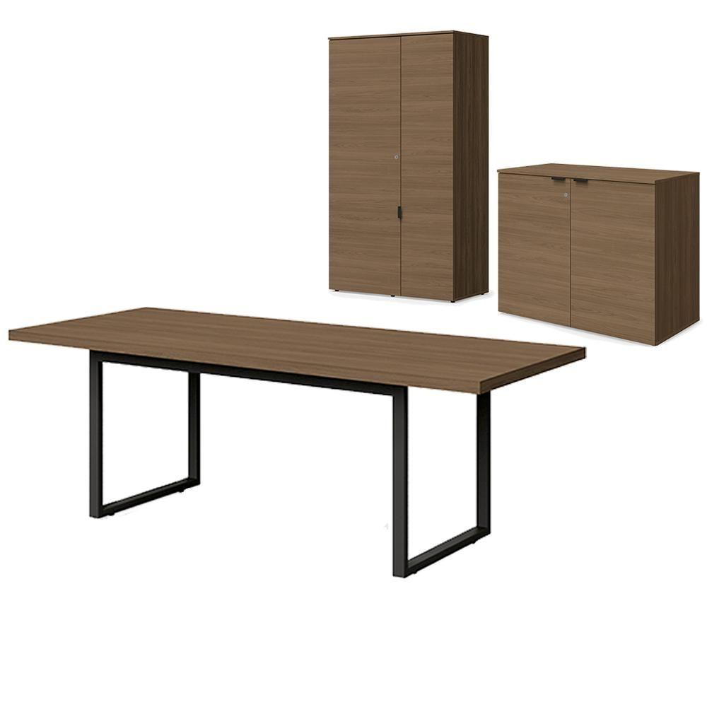 Conjunto Escritorio 3 Peças Frame Kappesberg Munique - 1