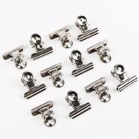 Kit 36 Presilhas Grampo Metal Prata Para Unhas Curvatura C Tamanho Pequeno - 2