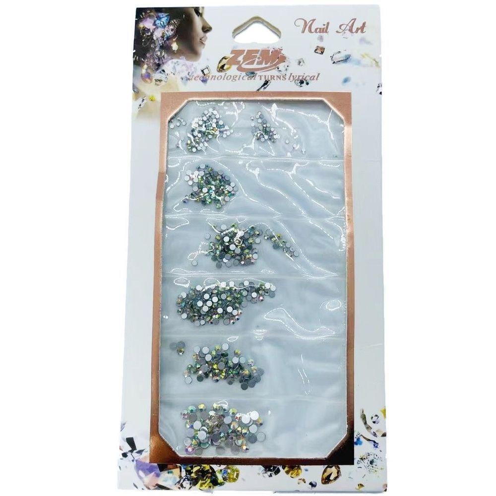 Cristais Para Decoração De Unhas Pedrinhas Strass Para Decoração 3d De Unha Artística - Manicure - 1