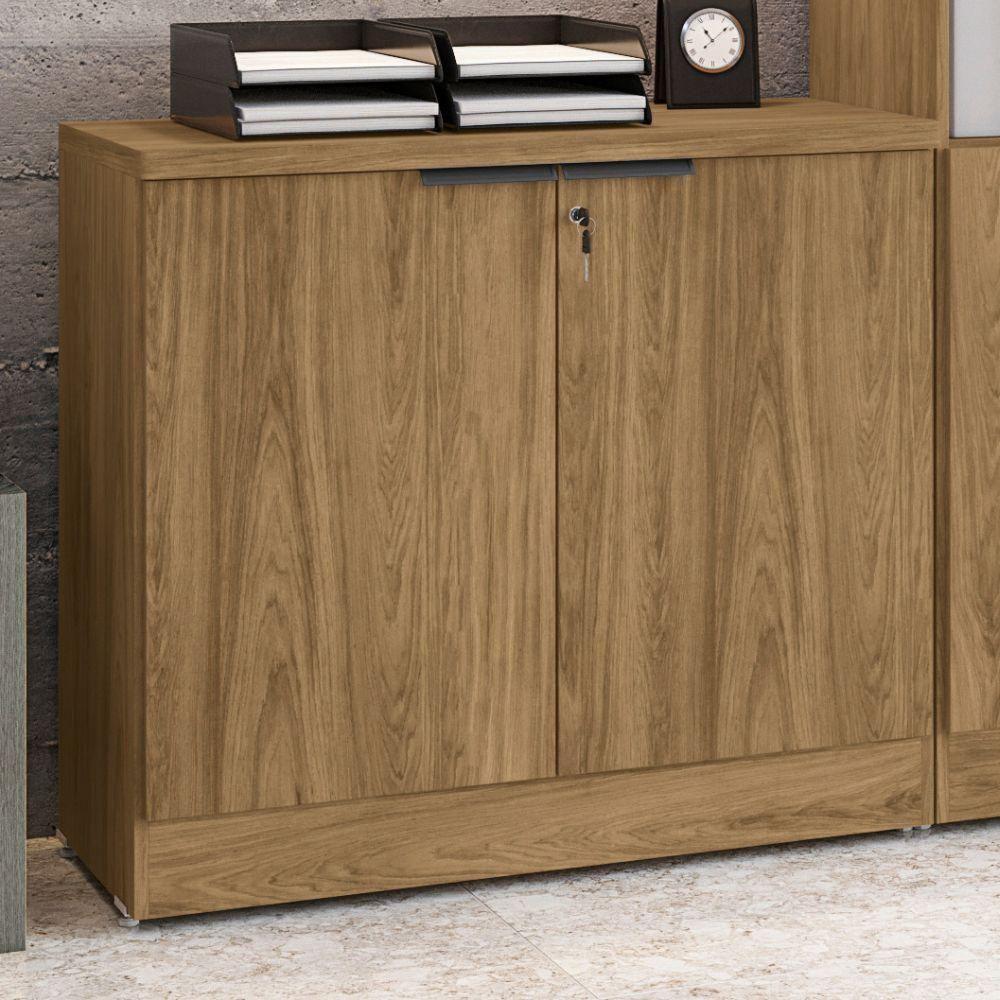 Balcao Para Escritorio 2 Portas 91 Cm Versatil 1011a Kappesberg Itapua - 2