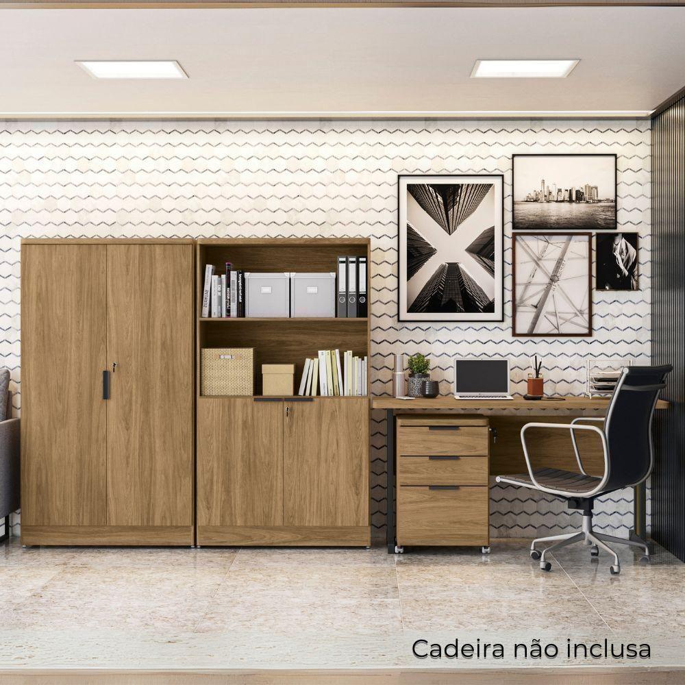 Conjunto Escritorio 4 Pecas Versatil Kappesberg Itapua - 2