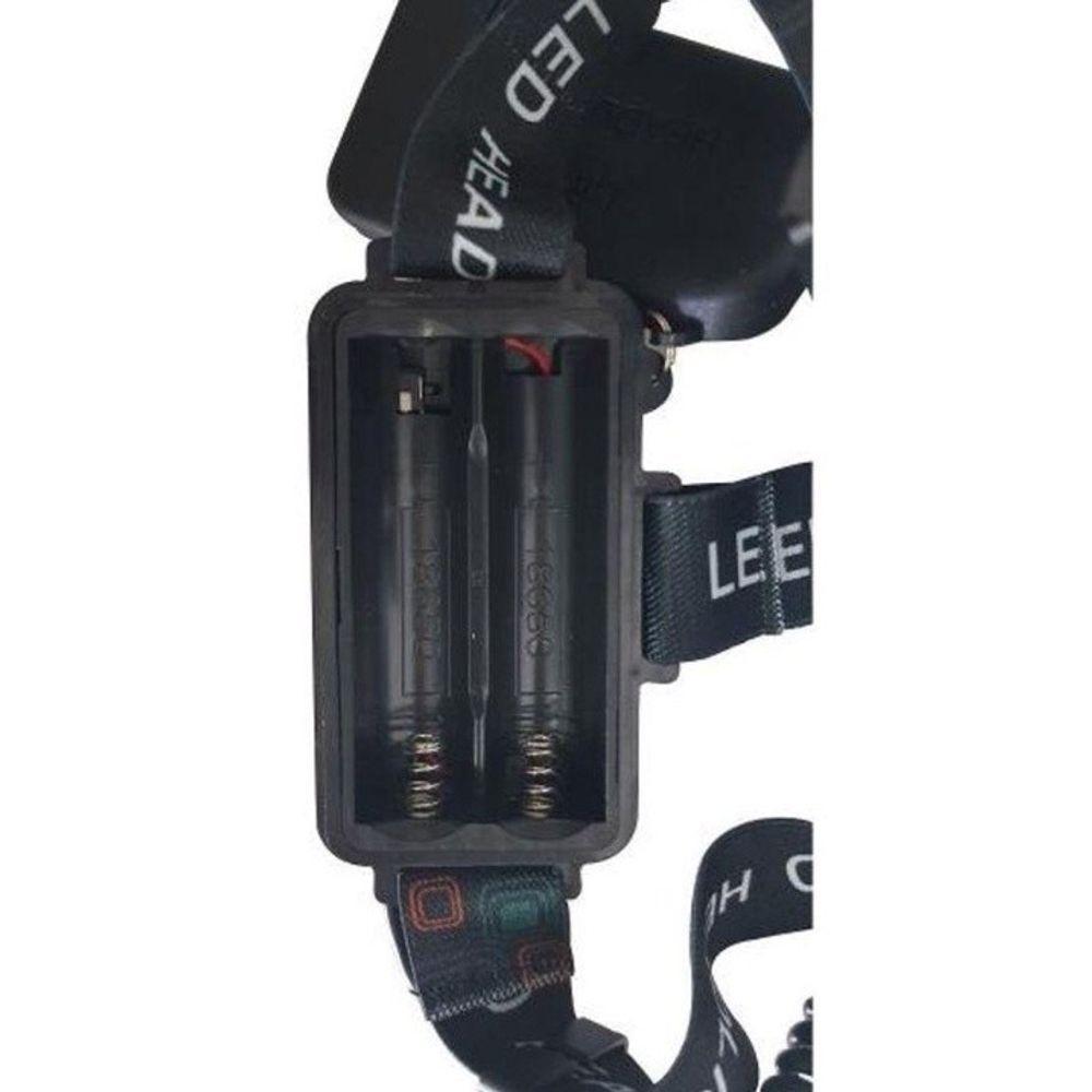 Lanterna De Cabeça Recarregável Profissional Com 3 Leds - 4