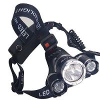 Lanterna De Cabeça Recarregável Profissional Com 3 Leds - 2