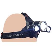 Lanterna De Cabeça Recarregável Profissional Com 3 Leds - 3