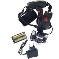 Lanterna De Cabeça Recarregável Profissional Com 3 Leds - 5