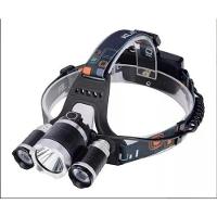 Lanterna De Cabeça Recarregável Profissional Com 3 Leds - 6