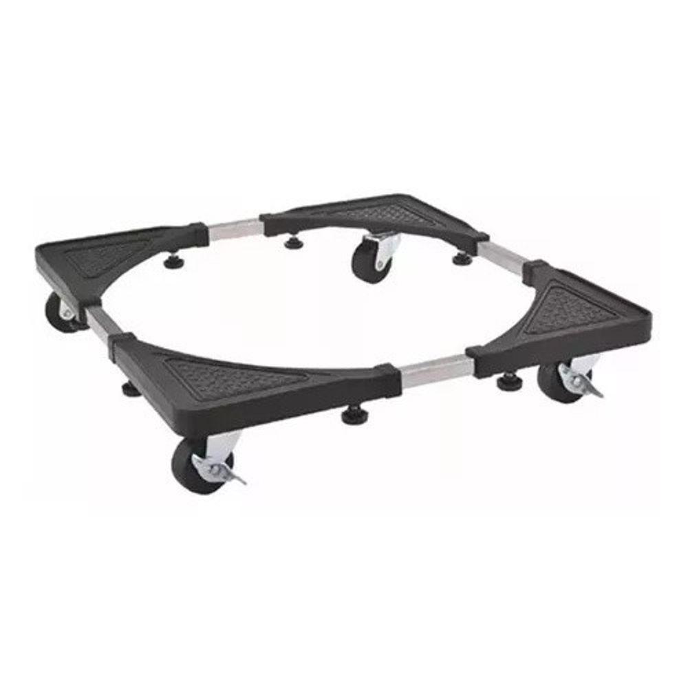 Suporte De Geladeira-maquina De Lavar E Fogão Inox Rodinhas - 1