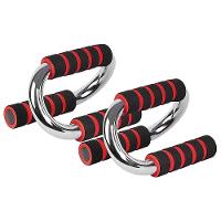 Suporte Para Flexao Apoio De Chao Barra Treino Ombro Triceps Peito Abdomen Prancha Academia Em Casa Aparelho Push Up Fit - 1