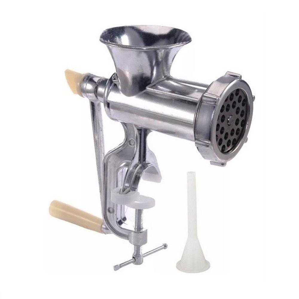 Moedor De Carnes Máquina Manual 5 Mm Aço. - 1