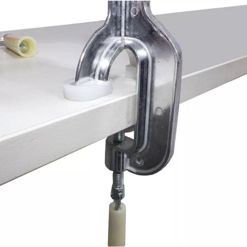 Moedor De Carnes Máquina Manual 5 Mm Aço. - 5