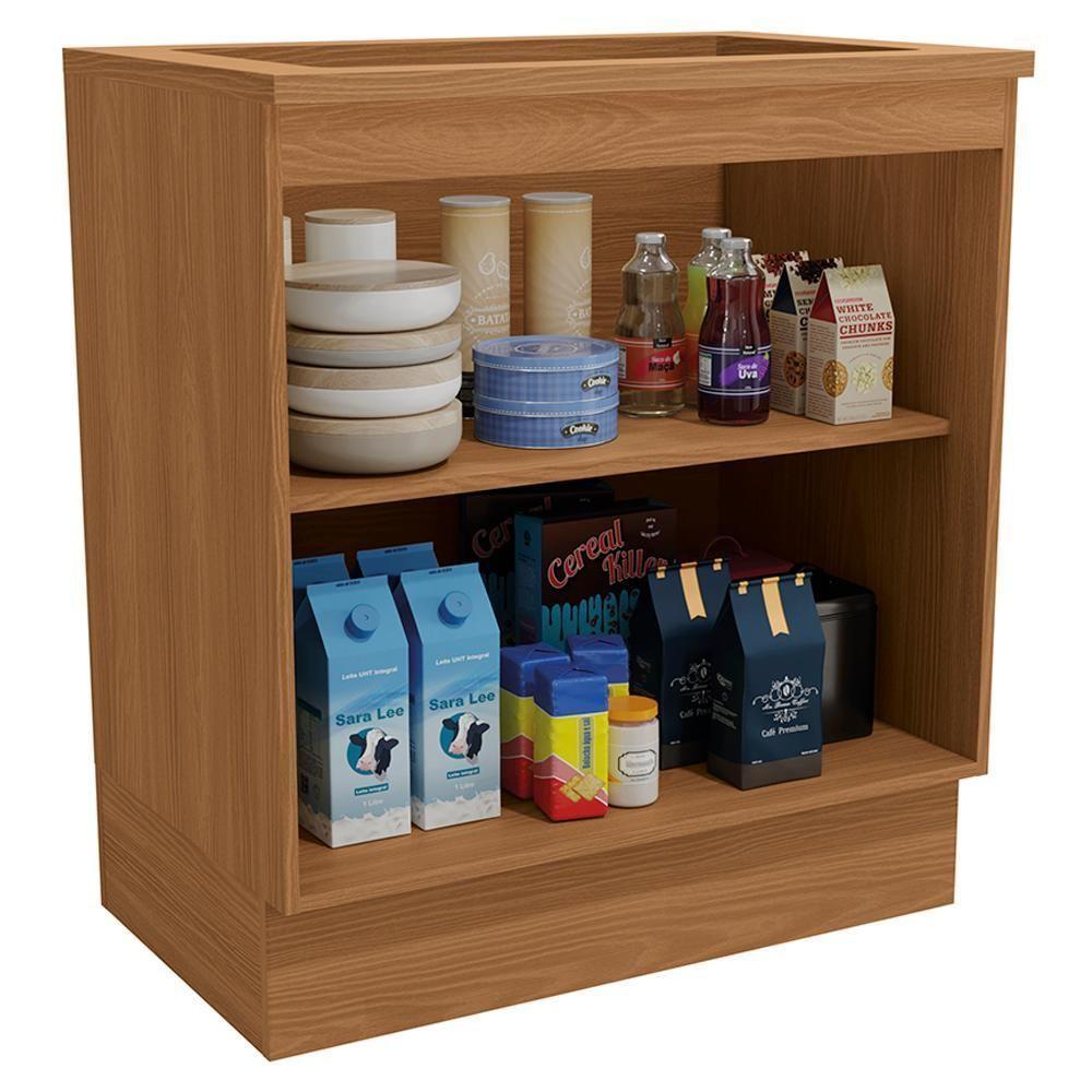 Balcao Tampo Cooktop 2 Portas 80 Cm Maxxi G744 Kappesberg Canela - 6