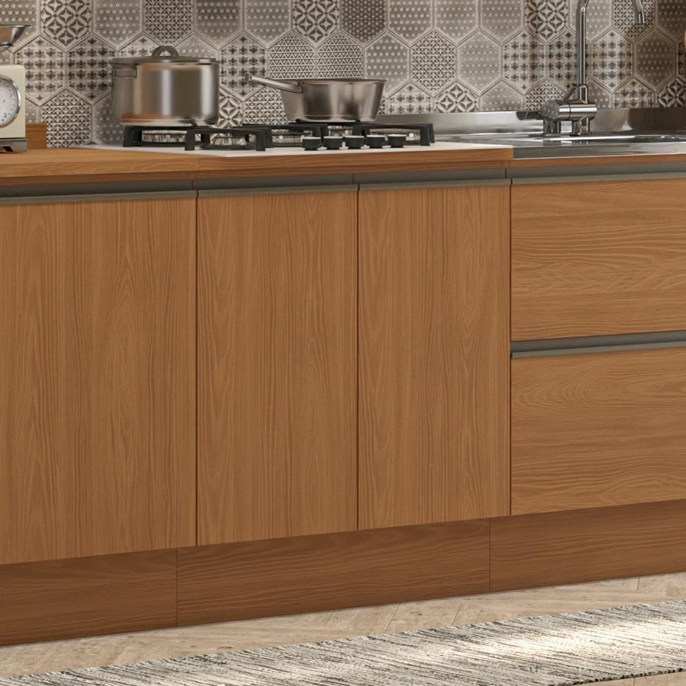 Balcao Tampo Cooktop 2 Portas 80 Cm Maxxi G744 Kappesberg Canela - 7