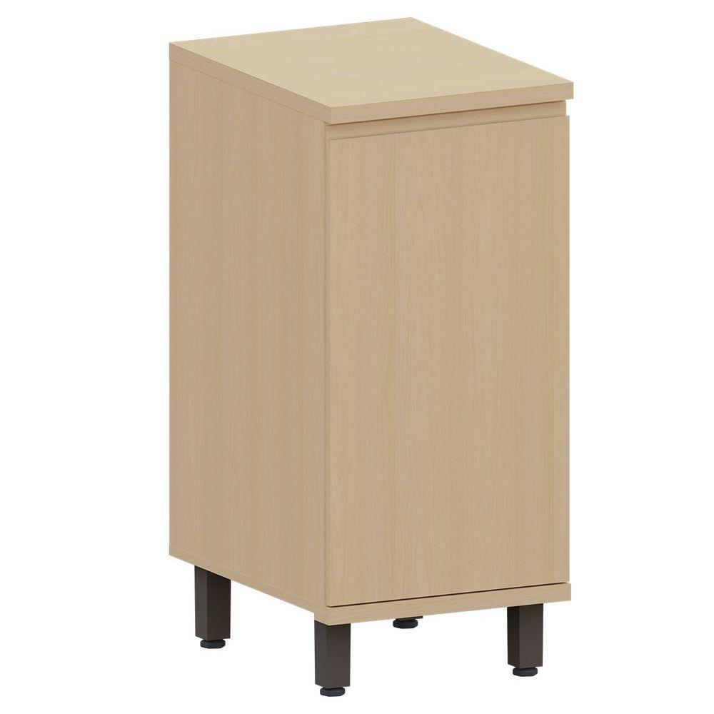 Balcão Para Cozinha 40 Cm 1 Porta Mdf/mdp Aurora Carvalho - 1