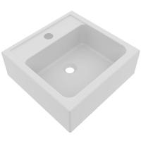 Kit Balcão E Gabinete De Banheiro Com Cuba 1 Porta 1 Gaveta Branco - 6