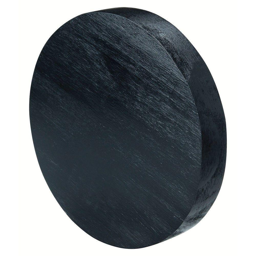 Cabide Gancho Tramontina Em Madeira Maciça Com Acabamento Em Pintura Preta 120 Mm Tramontina - 3