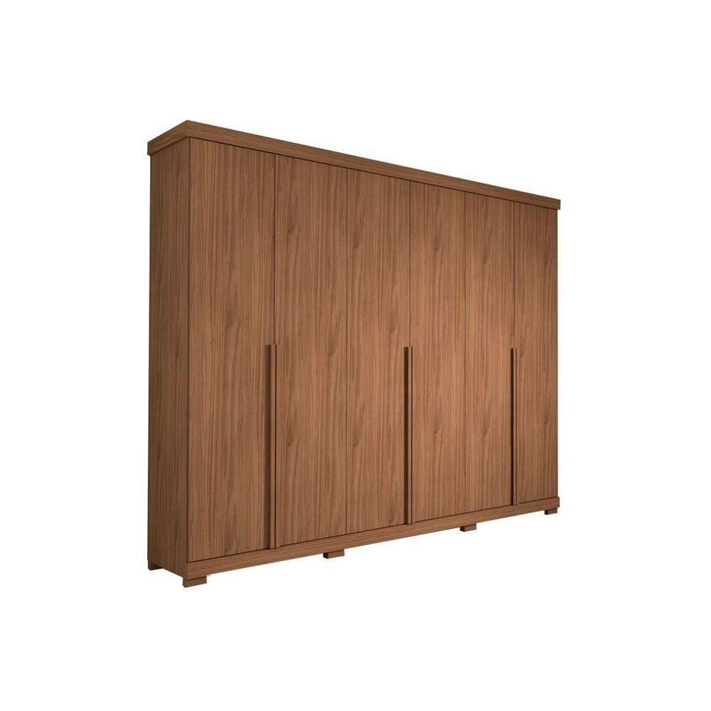 Guarda Roupa Casal 6 Portas E 6 Gavetas C- Pés Guarapari Cinamomo - Panan - 8